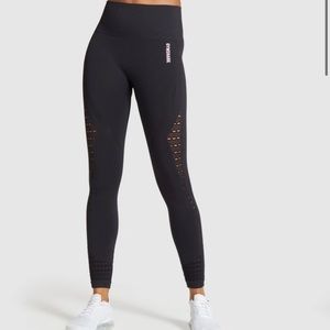 Gymshark Energy Seamless Black Leggings